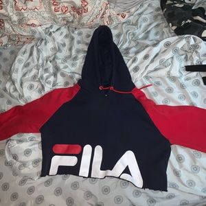 Cropped hoodies